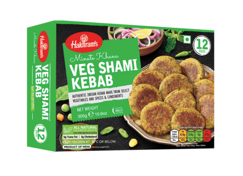 Haldiram Veg Shami Kebab 300g