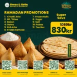 Ramadan Special Package – Groceries & Essentials | Gross & Grön, Stockholm
